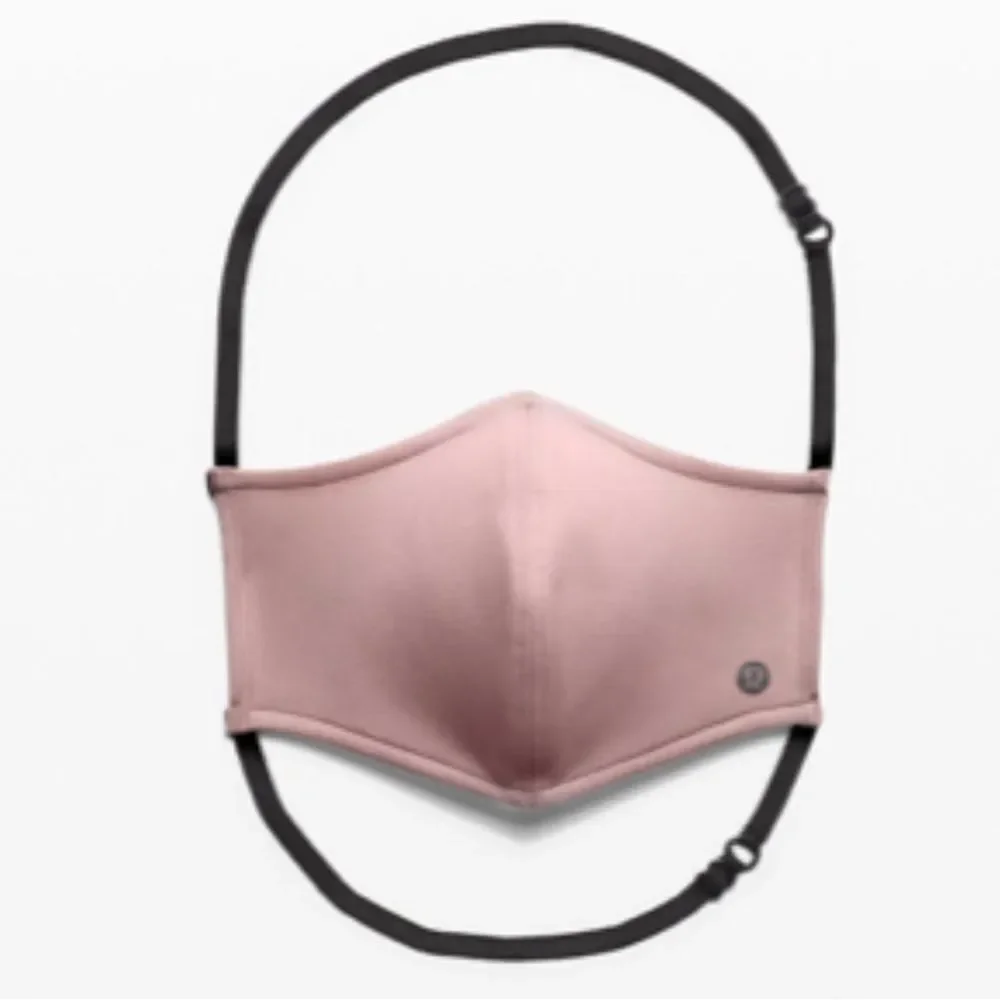 NEW Lululemon Vintage Mauve Double Strap Face Mask